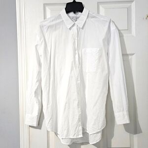 NWOT: Women's Nine West Oversized Long Sleeve Shirt - Large